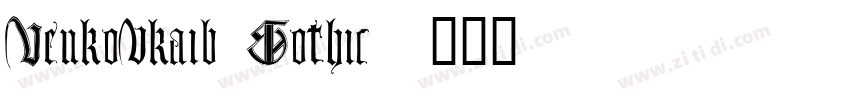 Uenkoukaib Gothic字体转换